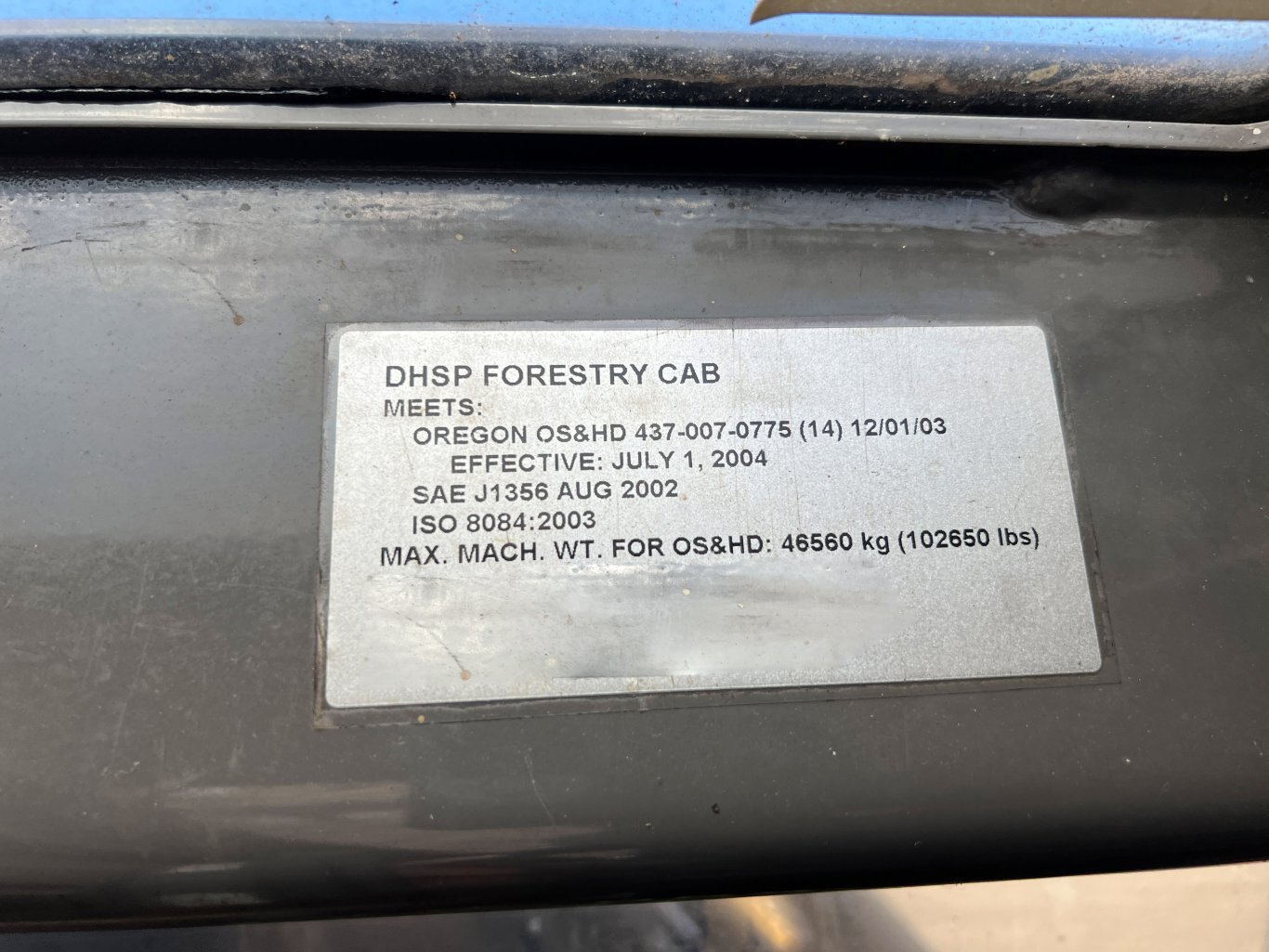 2013 Hitachi ZX210F 3 H2 Processor with Southstar QS500 Harvester #9580 BP