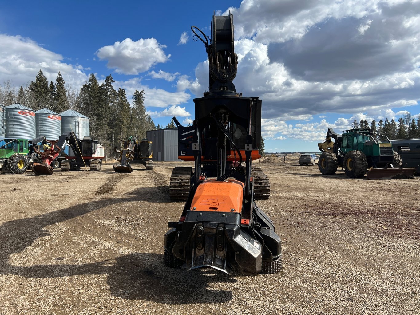 2013 Hitachi ZX210F 3 H2 Processor with Southstar QS500 Harvester #9580 BP