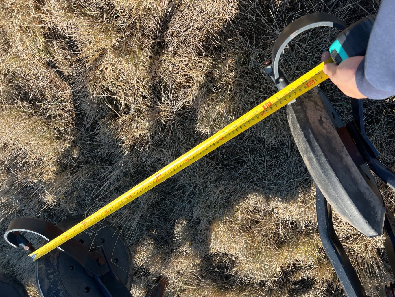 2009 John Deere 1870 Seed Drill 46ft / Air Hoe Drill #9583 BP