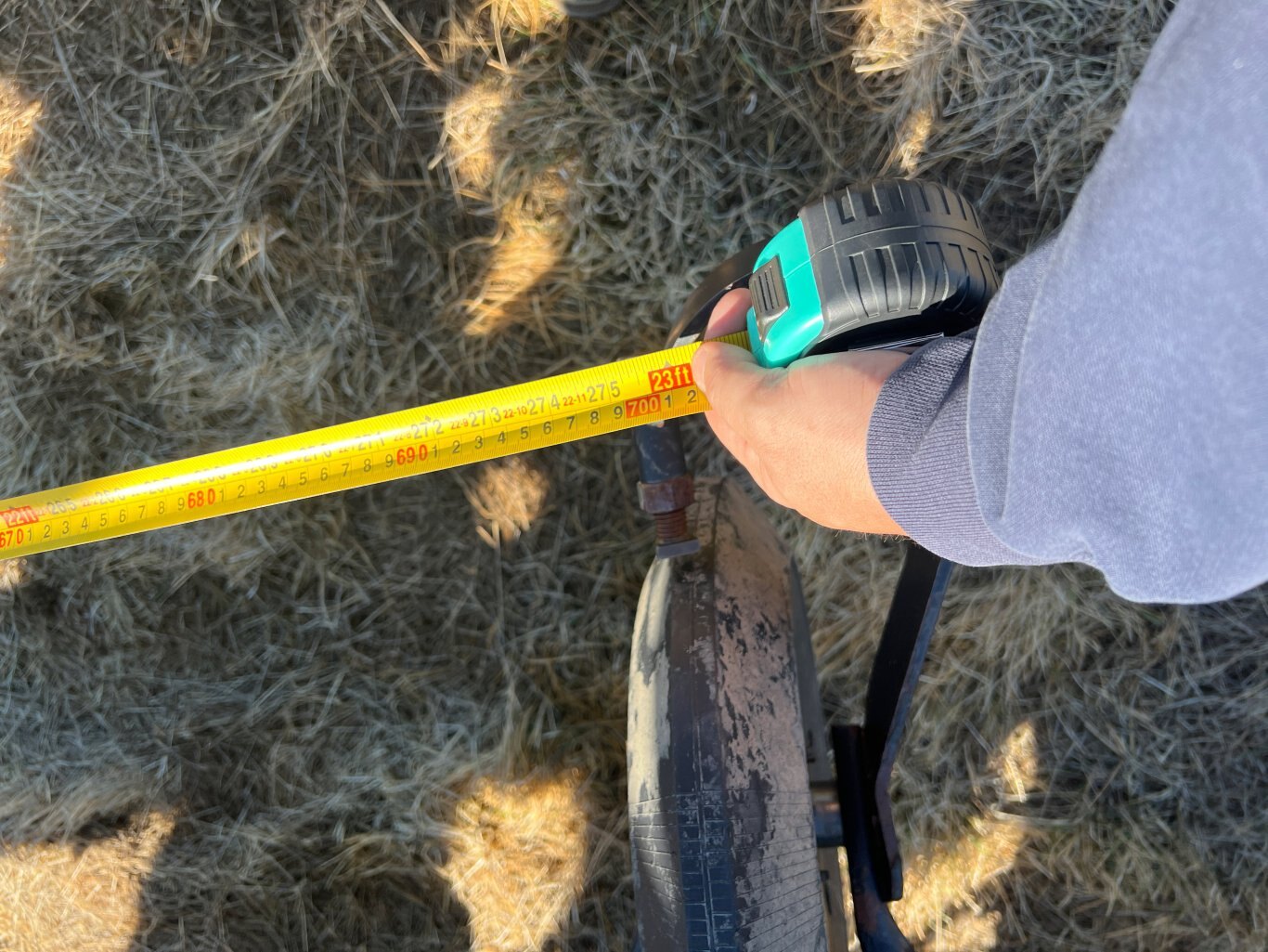 2009 John Deere 1870 Seed Drill 46ft / Air Hoe Drill #9583 BP