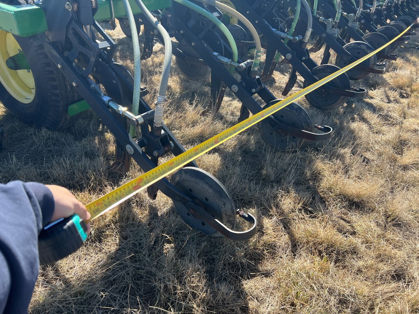 2009 John Deere 1870 Seed Drill 46ft / Air Hoe Drill #9583 BP