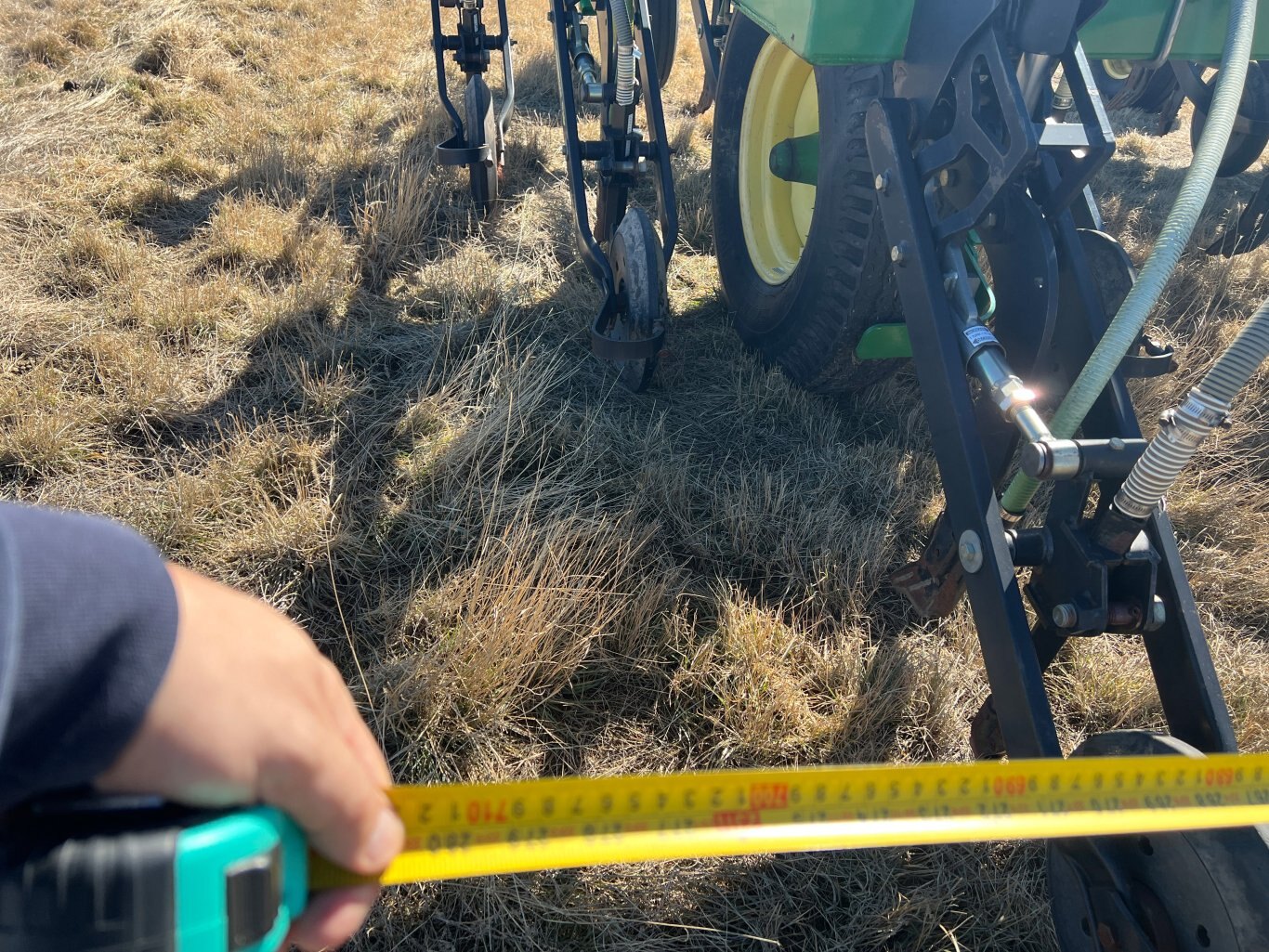 2009 John Deere 1870 Seed Drill 46ft / Air Hoe Drill #9583 BP