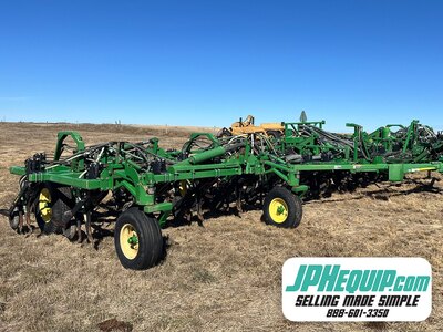 2009 John Deere 1870 Seed Drill 46ft / Air Hoe Drill #9583 BP