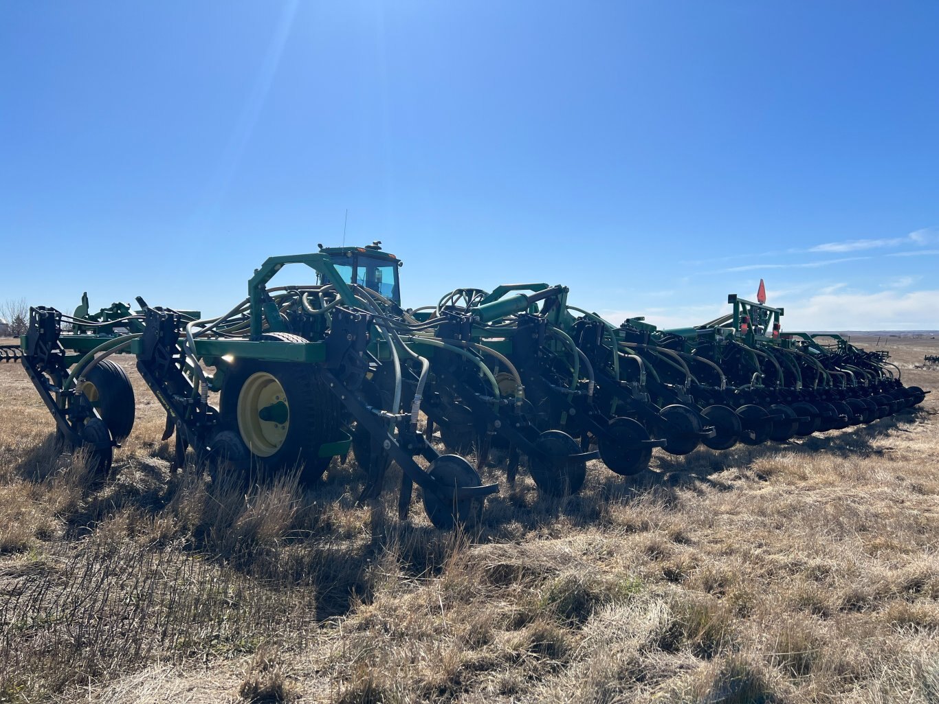 2009 John Deere 1870 Seed Drill 46ft / Air Hoe Drill #9583 BP