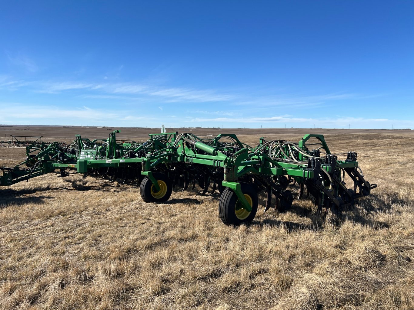 2009 John Deere 1870 Seed Drill 46ft / Air Hoe Drill #9583 BP