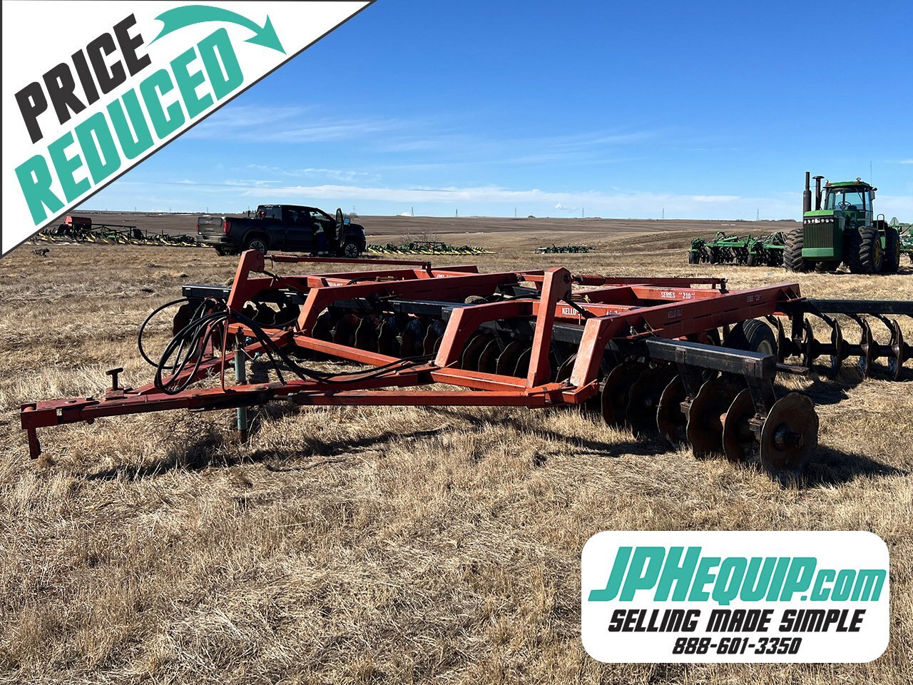 Kello Bilt Series 210 Double Offset Disc 27ft Tandem Disc #9584 BP