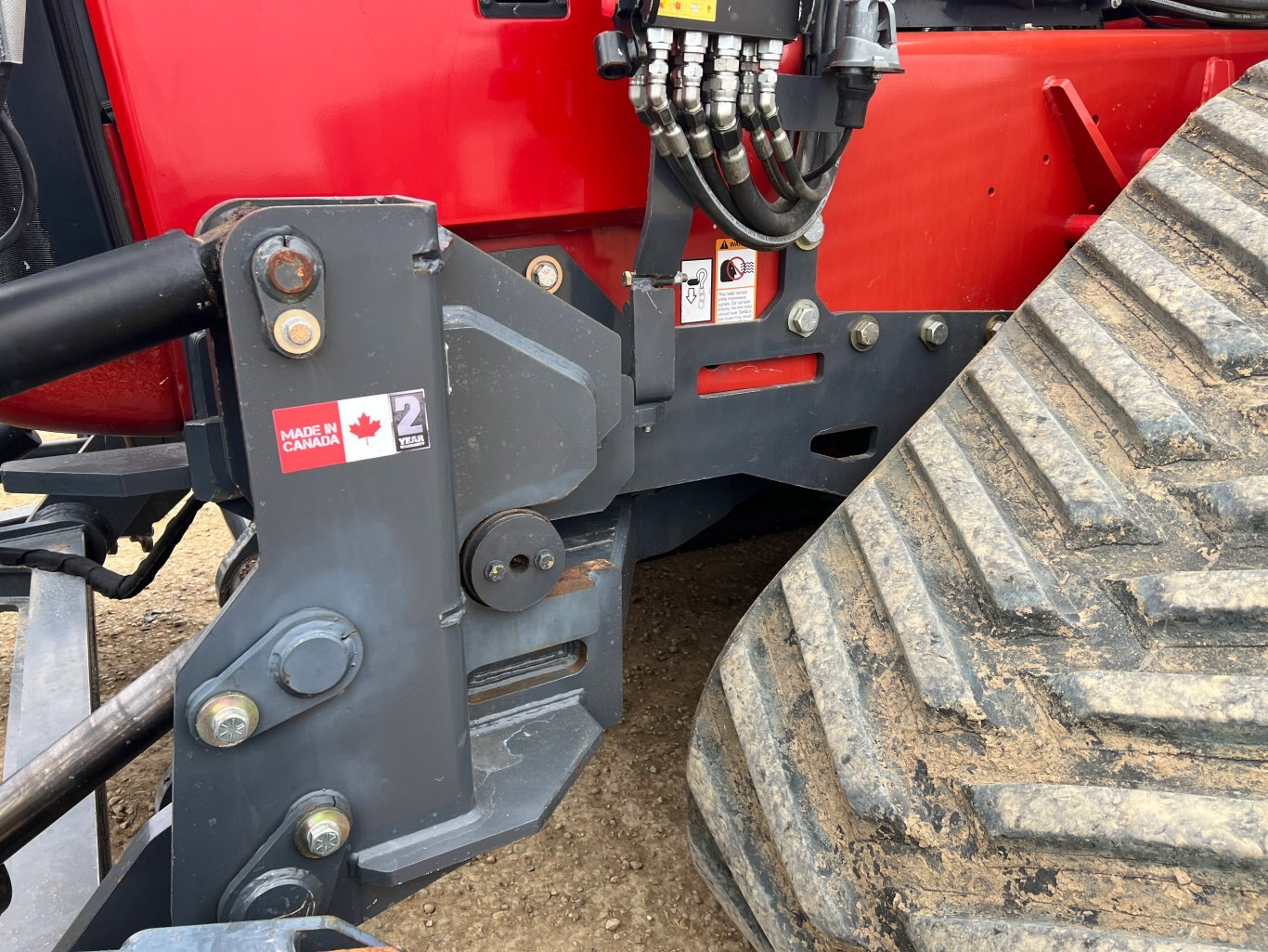 2014 Versatile 550DT Quad Track Tractor with 16 ft. Pitbull 3060AD Blade #9594 BP