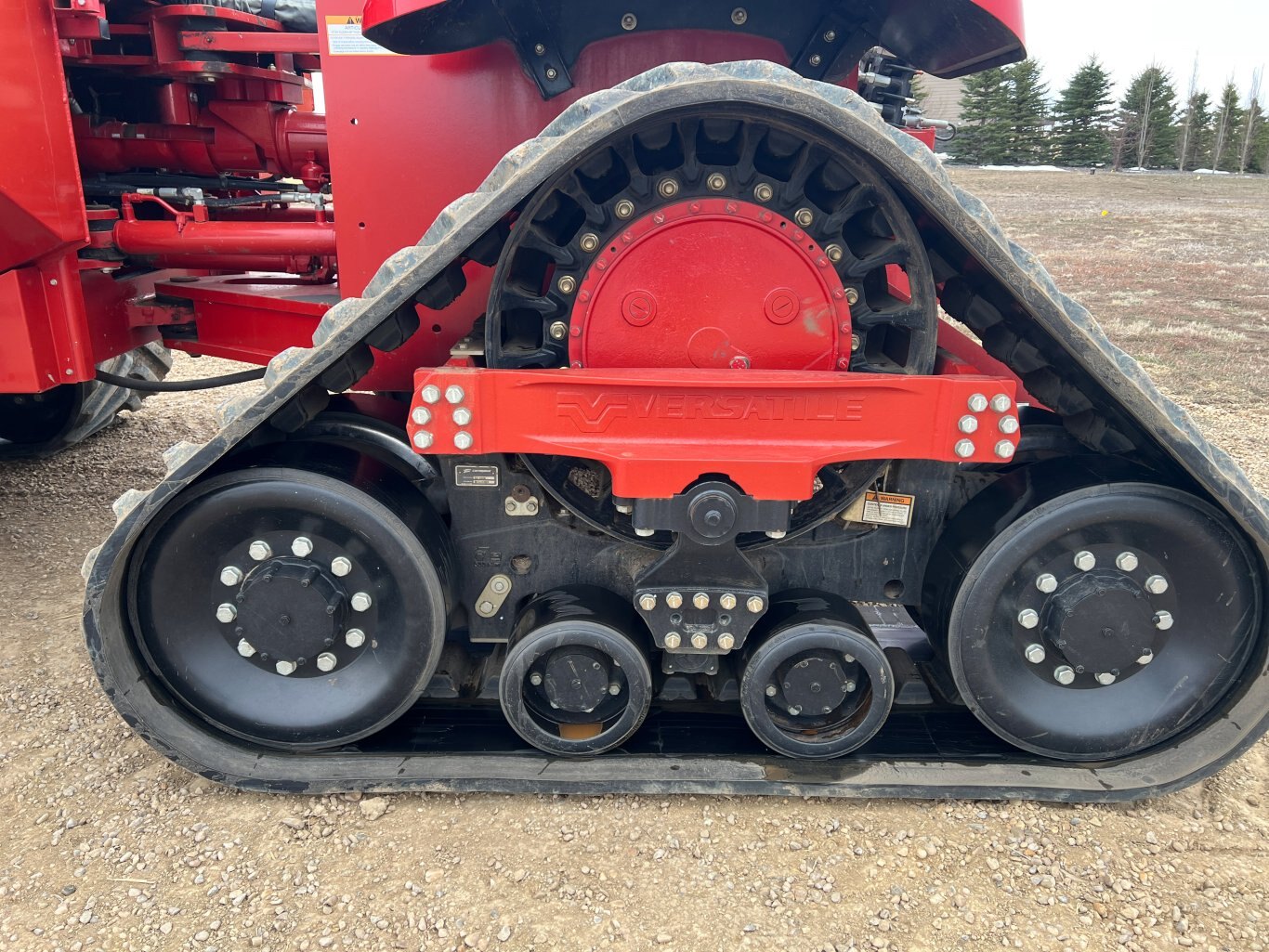 2014 Versatile 550DT Quad Track Tractor with 16 ft. Pitbull 3060AD Blade #9594 BP