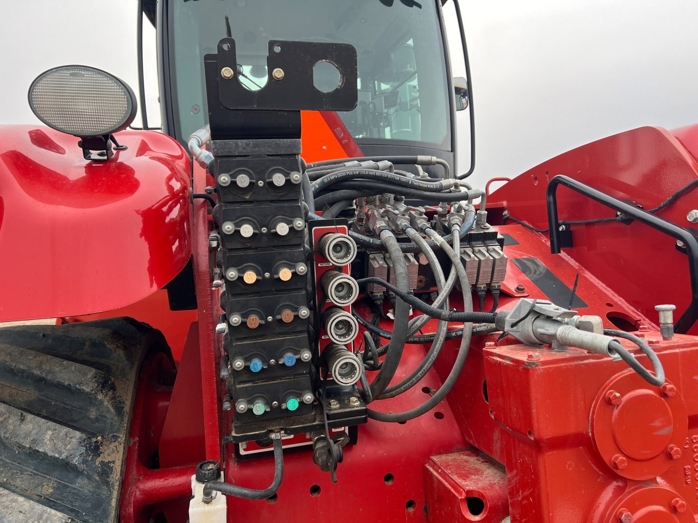 2014 Versatile 550DT Quad Track Tractor with 16 ft. Pitbull 3060AD Blade #9594 BP