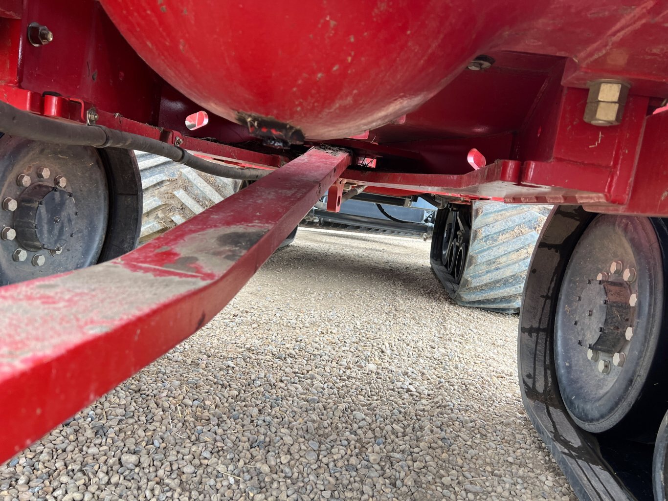 2014 Versatile 550DT Quad Track Tractor with 16 ft. Pitbull 3060AD Blade #9594 BP