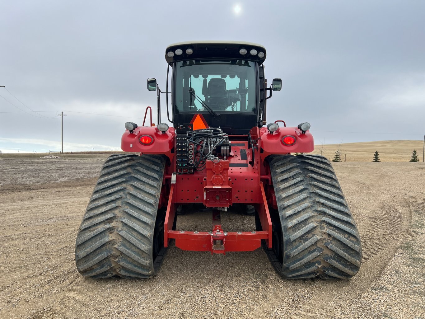 2014 Versatile 550DT Quad Track Tractor with 16 ft. Pitbull 3060AD Blade #9594 BP