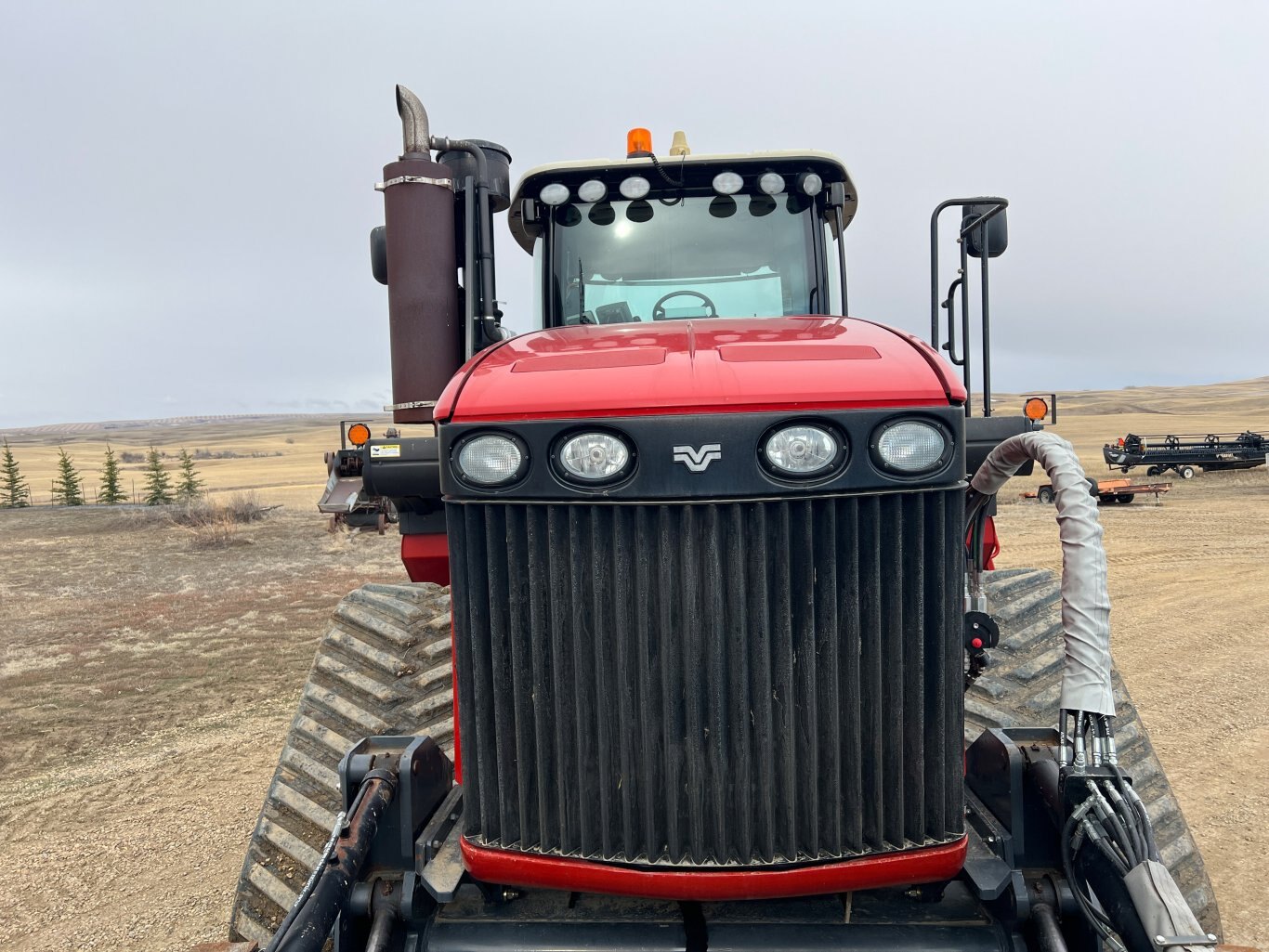2014 Versatile 550DT Quad Track Tractor with 16 ft. Pitbull 3060AD Blade #9594 BP