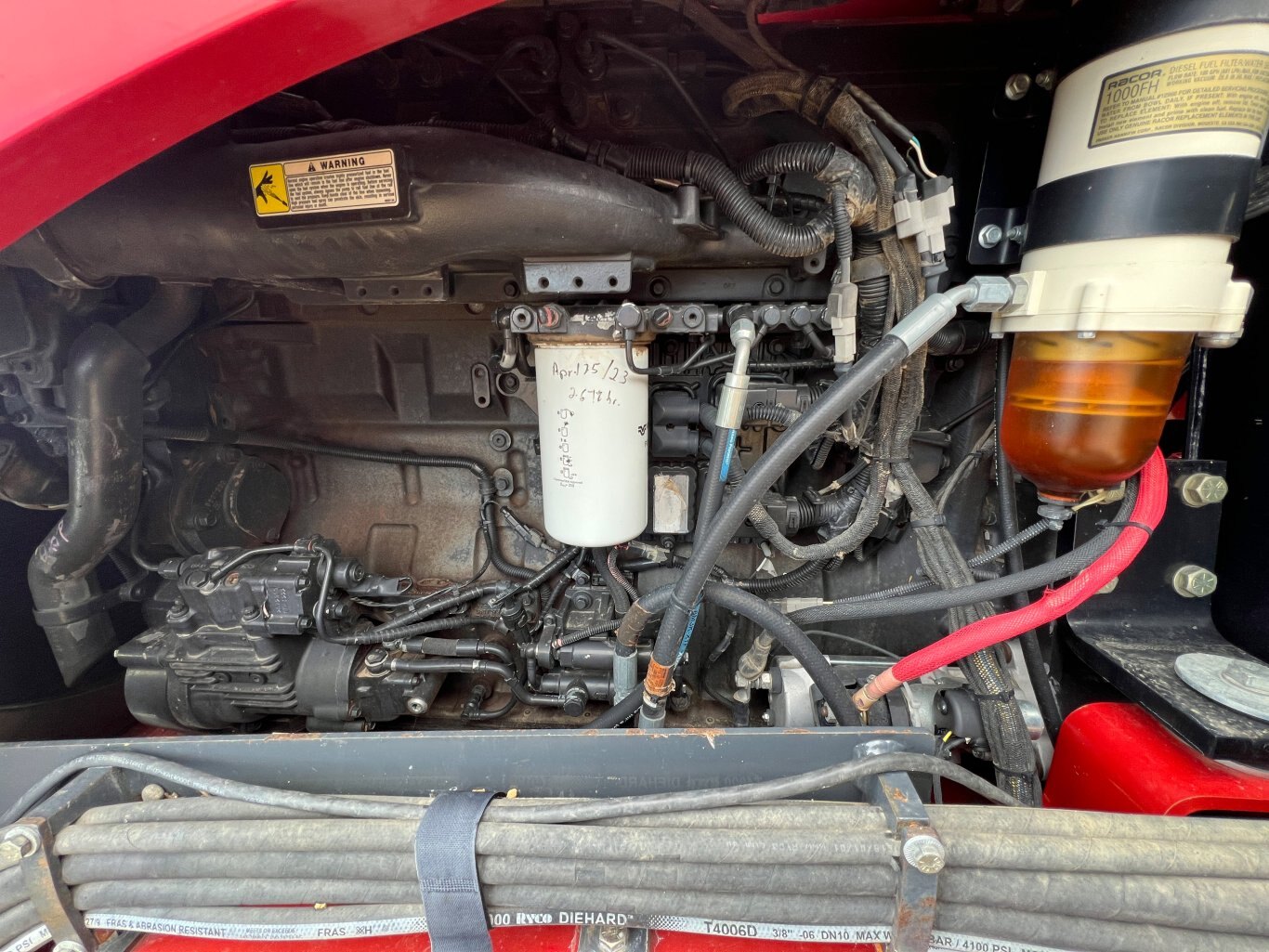 2014 Versatile 550DT Quad Track Tractor with 16 ft. Pitbull 3060AD Blade #9594 BP