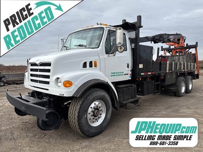 2000 Sterling Acterra Boom Truck with Prentice 120C Log Picker #9617 JA