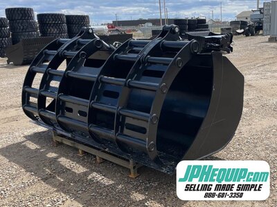 2025 Feedlot Grapple Bucket wheel Loader JRB 416 #WJ416BF120 JPH