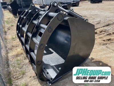 2025 Feedlot Grapple Bucket Wheel Loader ISO #WISOFG112 JPH