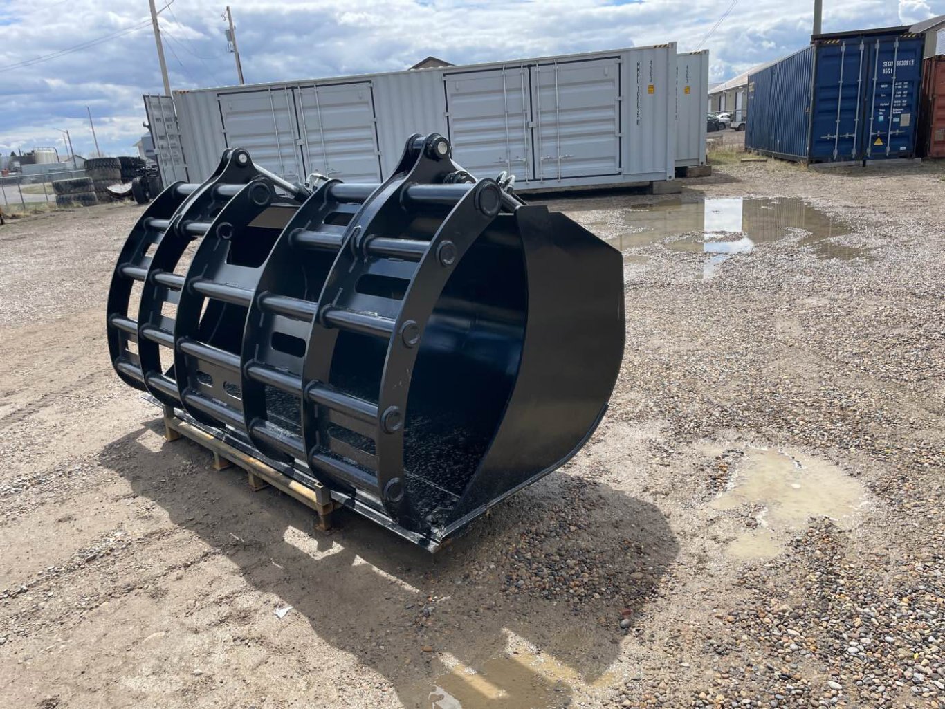 2025 Feedlot Grapple Bucket Wheel Loader JRB 416 #HJ416BF112 JPH