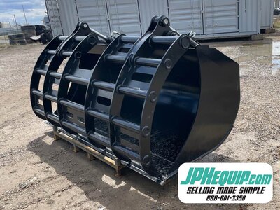 2025 Feedlot Grapple Bucket Wheel Loader JRB 416 #HJ416BF112 JPH