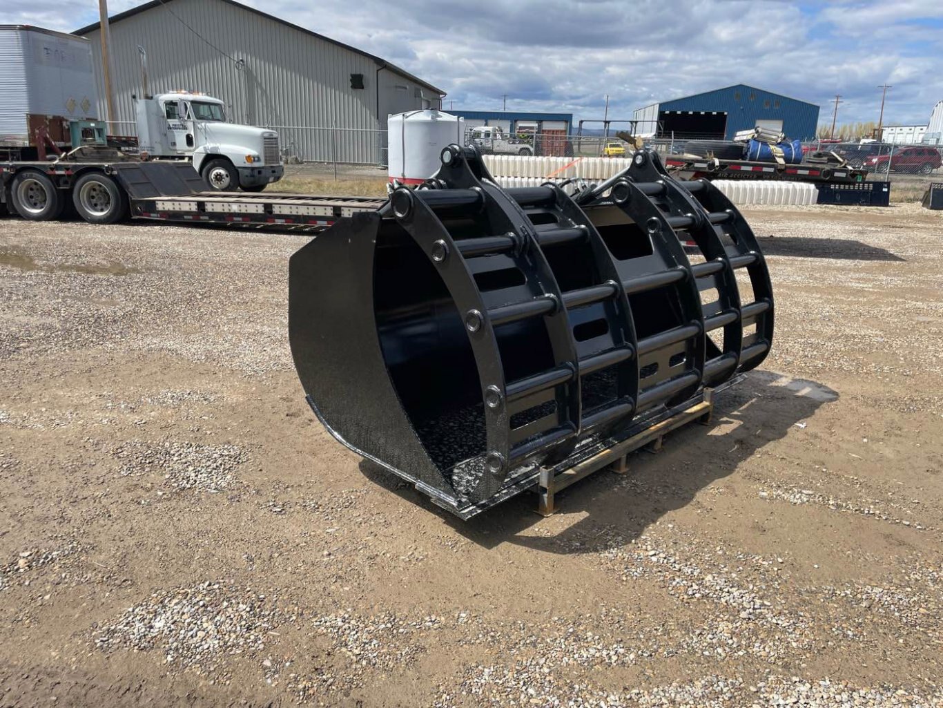 2025 Feedlot Grapple Bucket Wheel Loader JRB 416 #HJ416BF112 JPH