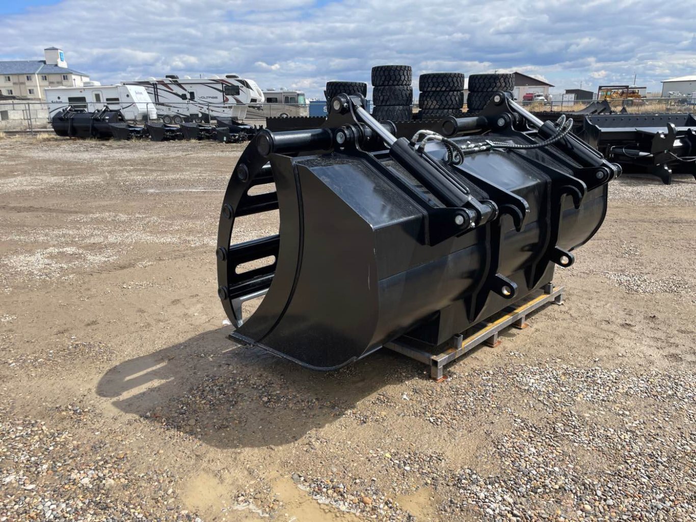 2025 Feedlot Grapple Bucket Wheel Loader JRB 416 #HJ416BF112 JPH