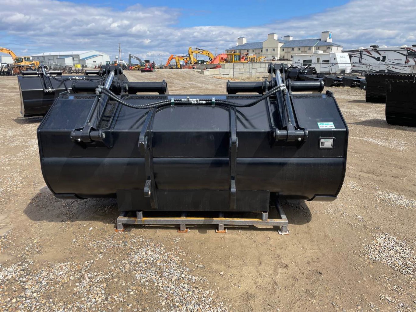 2025 Feedlot Grapple Bucket Wheel Loader JRB 416 #HJ416BF112 JPH