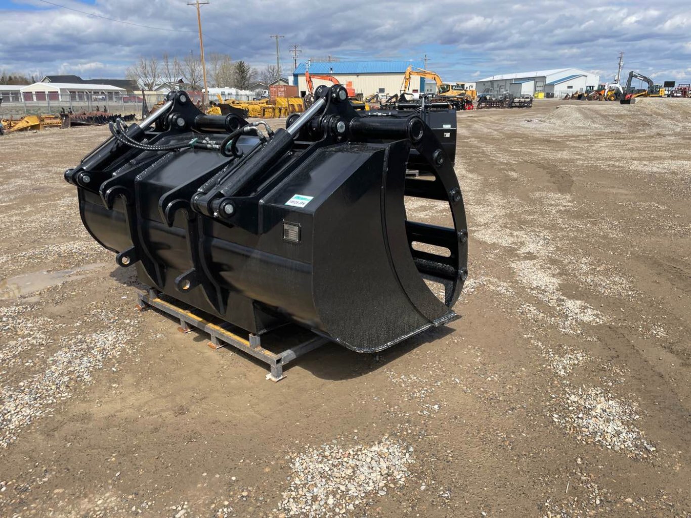 2025 Feedlot Grapple Bucket Wheel Loader JRB 416 #HJ416BF112 JPH