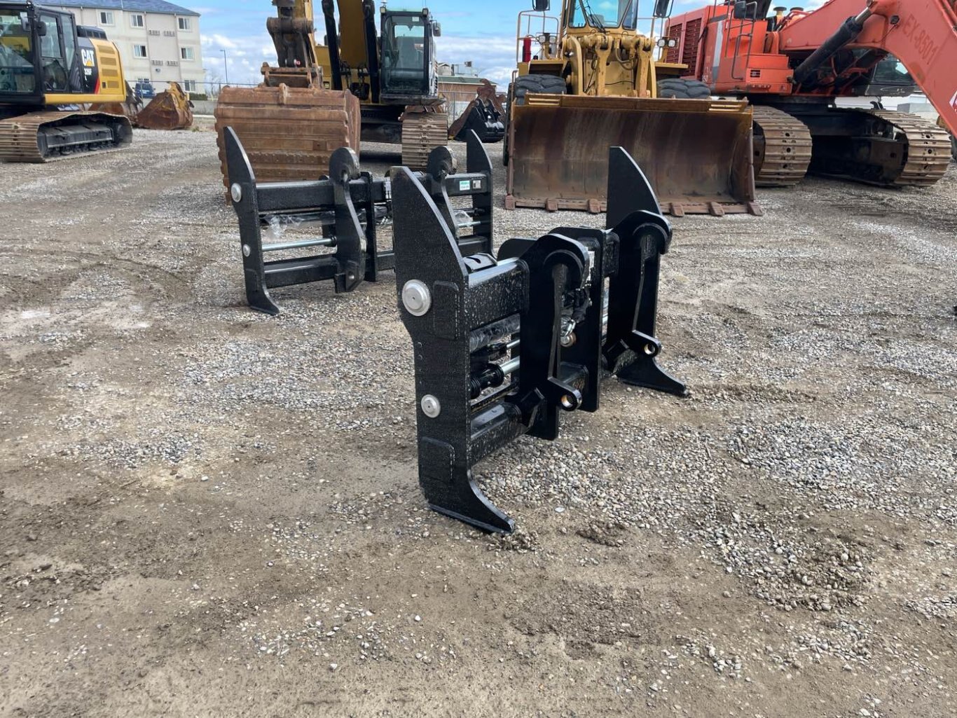 Wheel Loader Pallet Fork Carriage Hydraulic or Manual JRB 418 #WJ418FF72 JPH