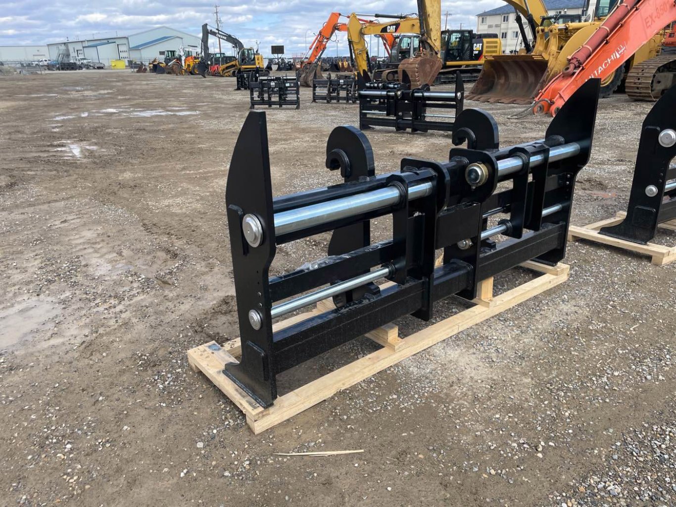 Wheel Loader Pallet Fork Carriage Hydraulic or Manual ISO 150 220 Series #WISO2PF102 JPH