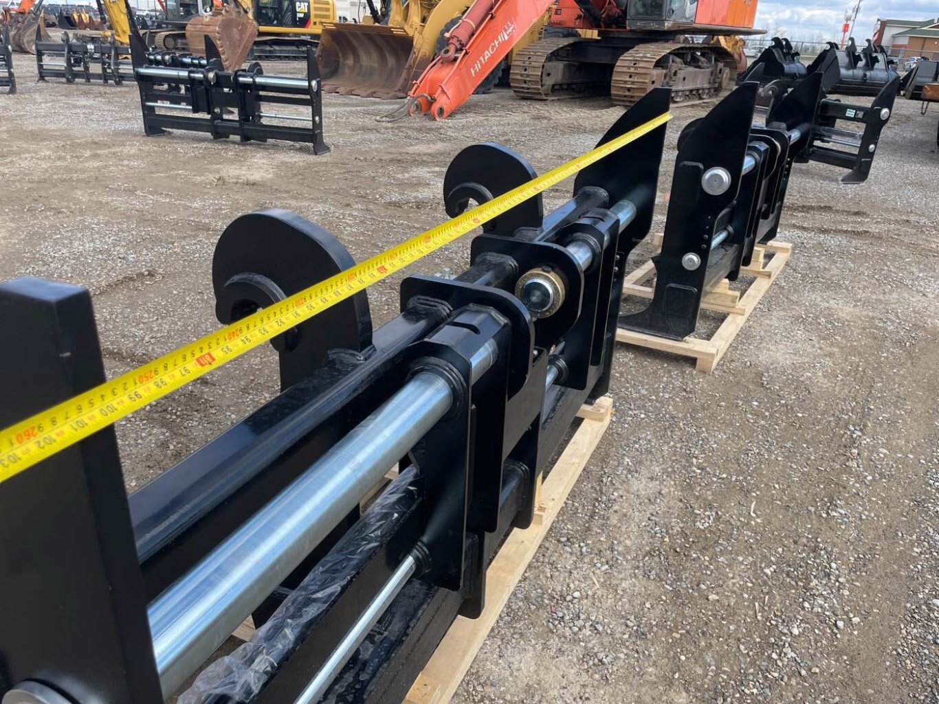 Wheel Loader Pallet Fork Carriage Hydraulic or Manual ISO 150 220 Series #WISO2PF102 JPH