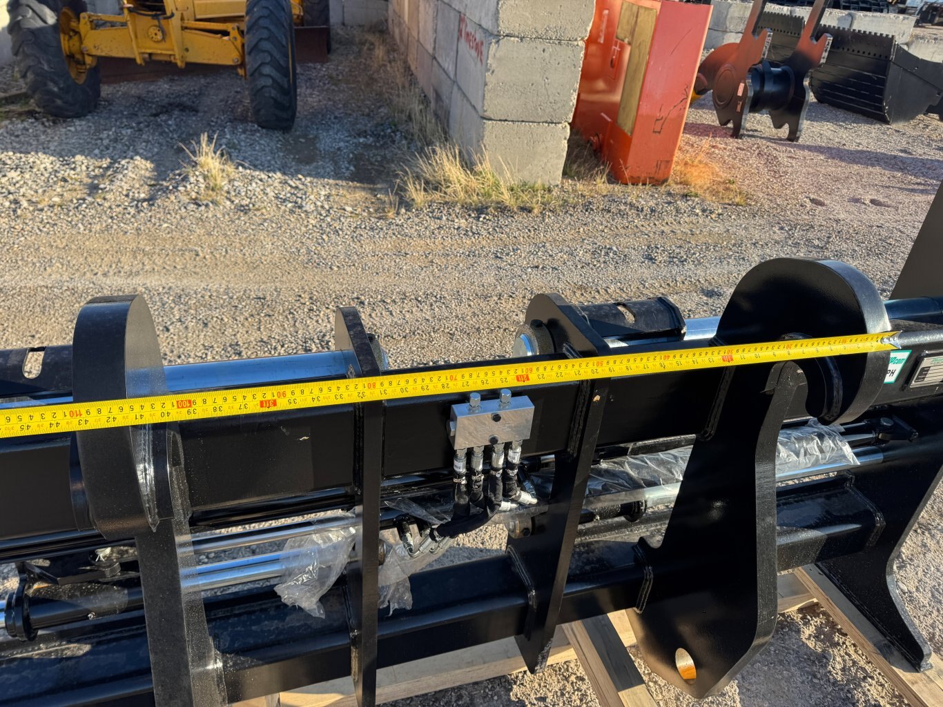 Wheel Loader Pallet Fork Carriage Hydraulic or Manual ISO 150 220 Series #WISO2PF102 JPH