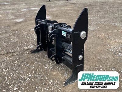 Wheel Loader Pallet Fork Carriage Hydraulic or Manual JRB 416 #10539 JPH