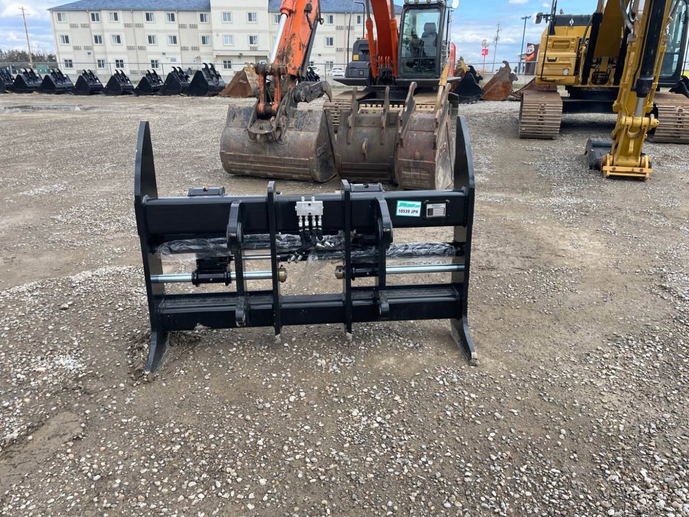 Wheel Loader Pallet Fork Carriage Hydraulic or Manual JRB 416 #10539 JPH