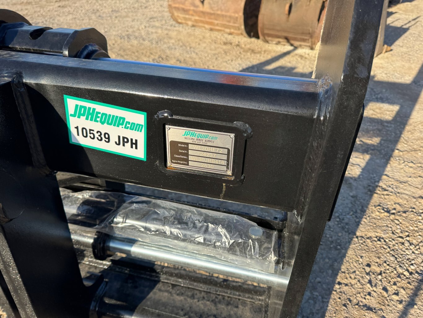 Wheel Loader Pallet Fork Carriage Hydraulic or Manual JRB 416 #10539 JPH