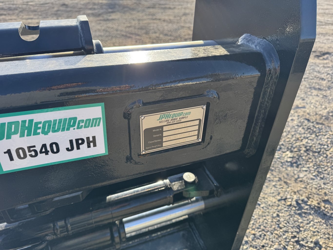 Wheel Loader Pallet Fork Carriage Hydraulic or Manual JRB 416 #10540 JPH