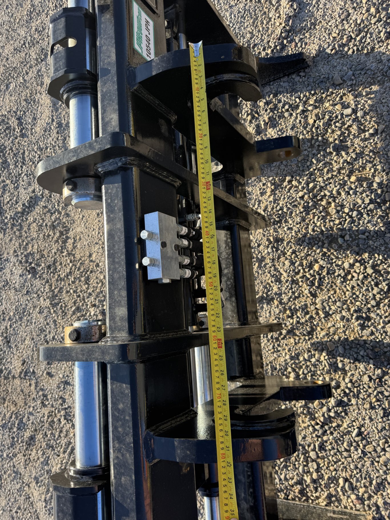 Wheel Loader Pallet Fork Carriage Hydraulic or Manual JRB 416 #10540 JPH