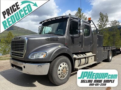 2013 Freightliner M2 Business Class Flat Bed Truck #9668 AS