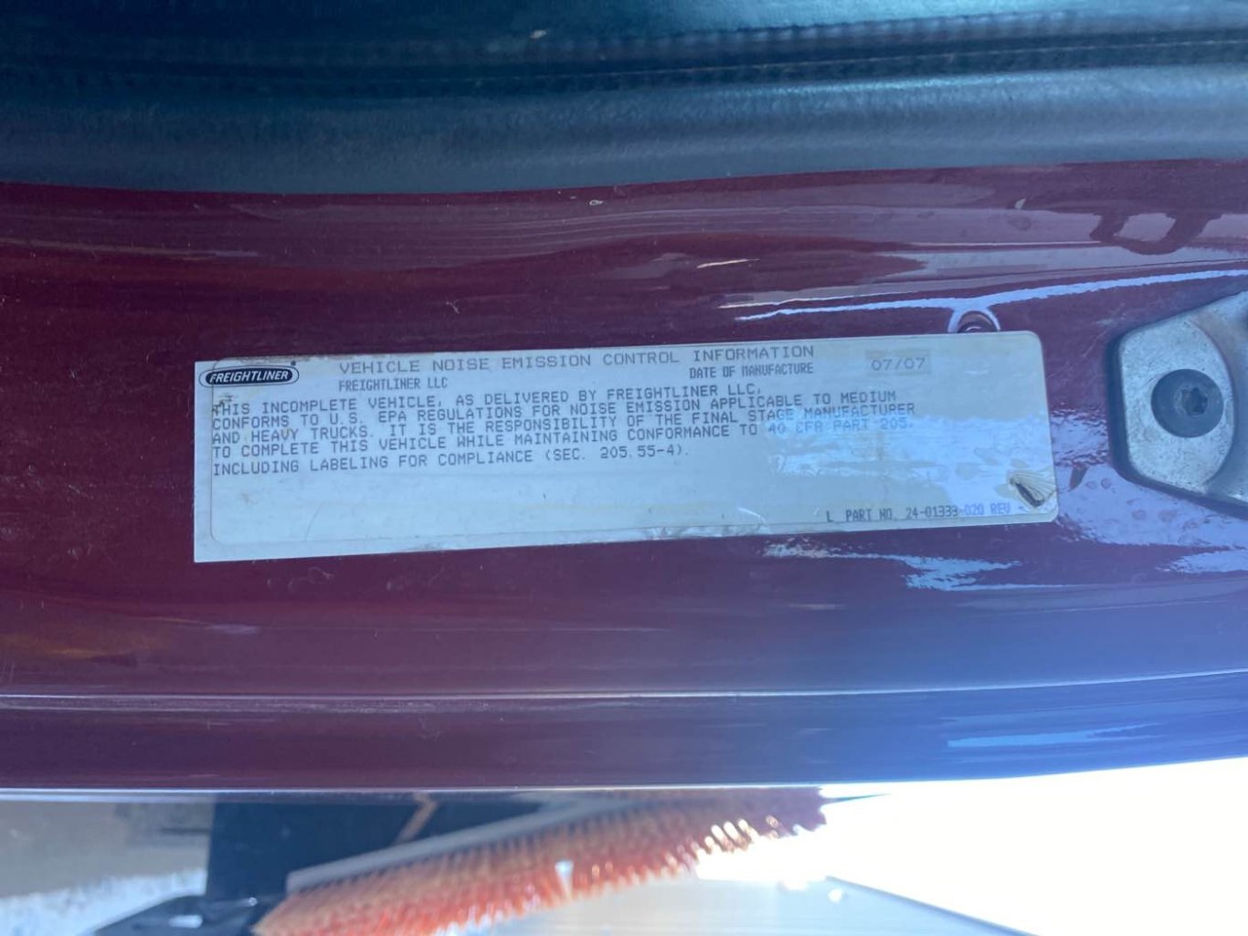 2007 Freightliner M2 Business Class Tilt and Go Truck #9683 AS