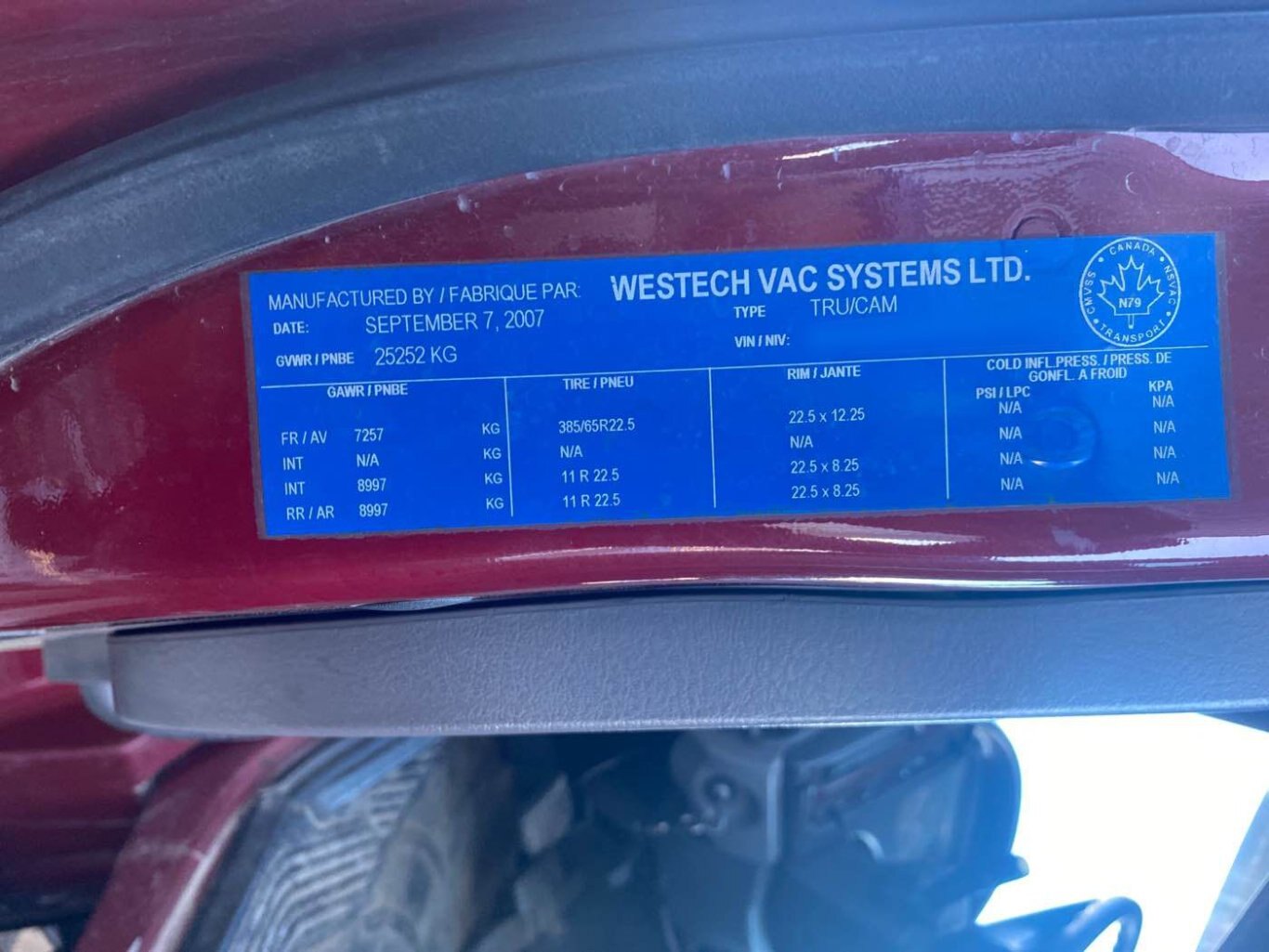 2007 Freightliner M2 Business Class Tilt and Go Truck #9683 AS