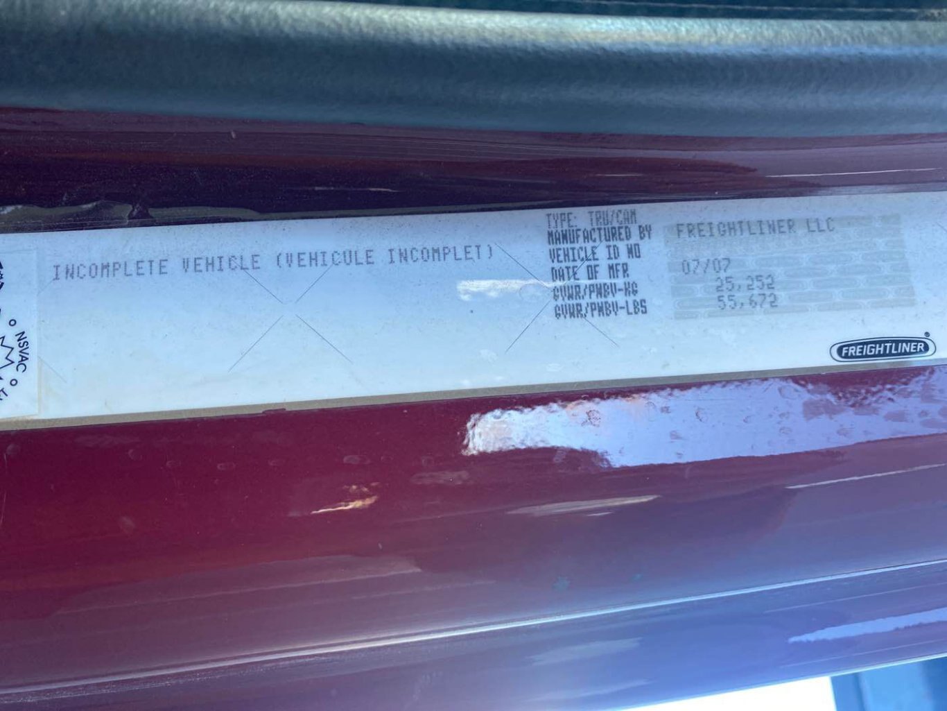 2007 Freightliner M2 Business Class Tilt and Go Truck #9683 AS