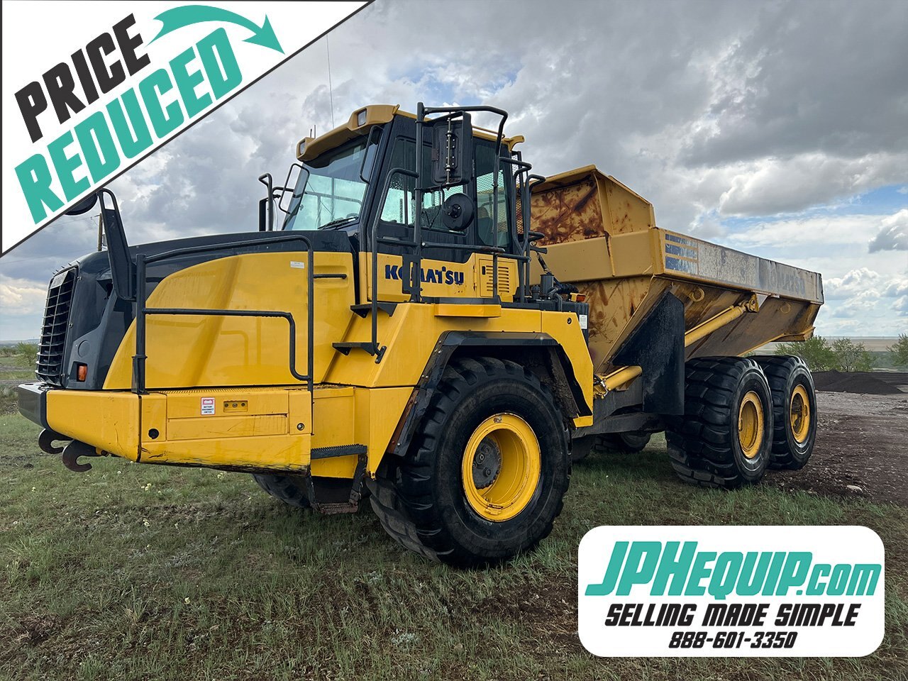 2013 Komatsu HM300 3 Rock Truck #9691 BP