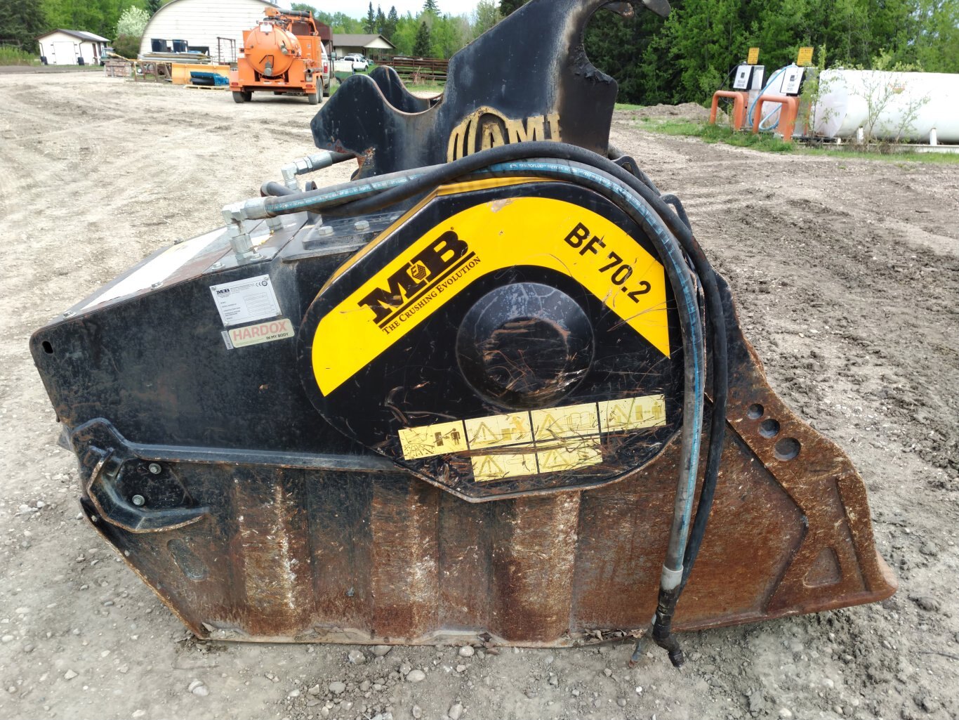 2014 MB BF70.2 Jaw Crushing Bucket #9692 AS