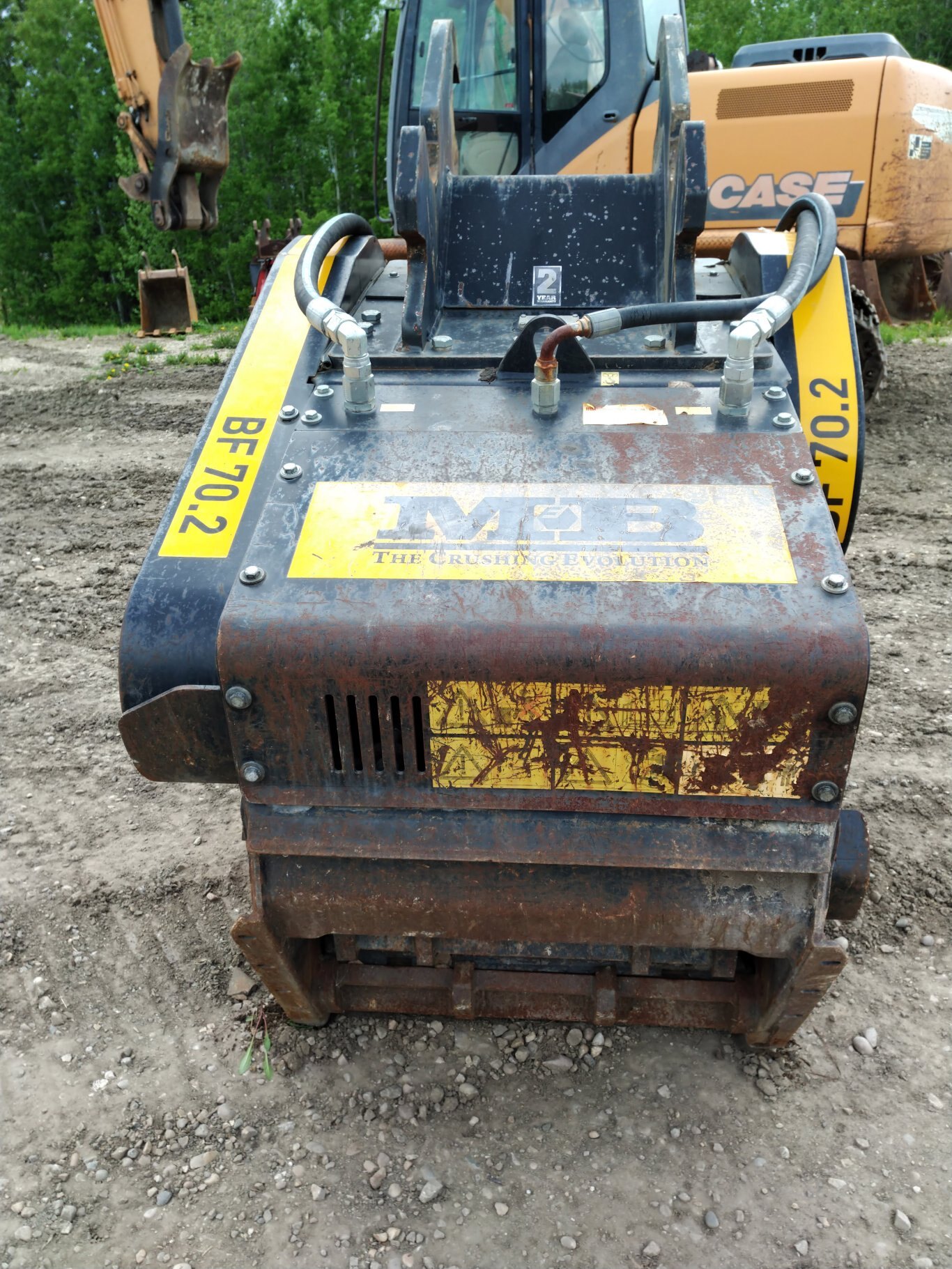 2014 MB BF70.2 Jaw Crushing Bucket #9692 AS