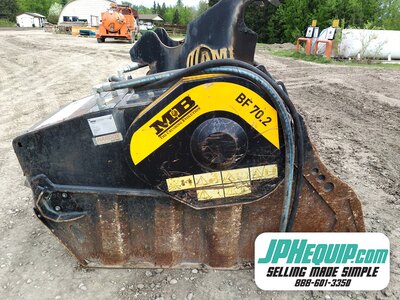 2014 MB BF70.2 Jaw Crushing Bucket #9692 AS