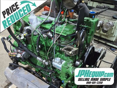 2021 John Deere PowerTech PVS 6.8 L Engine #9715 JA