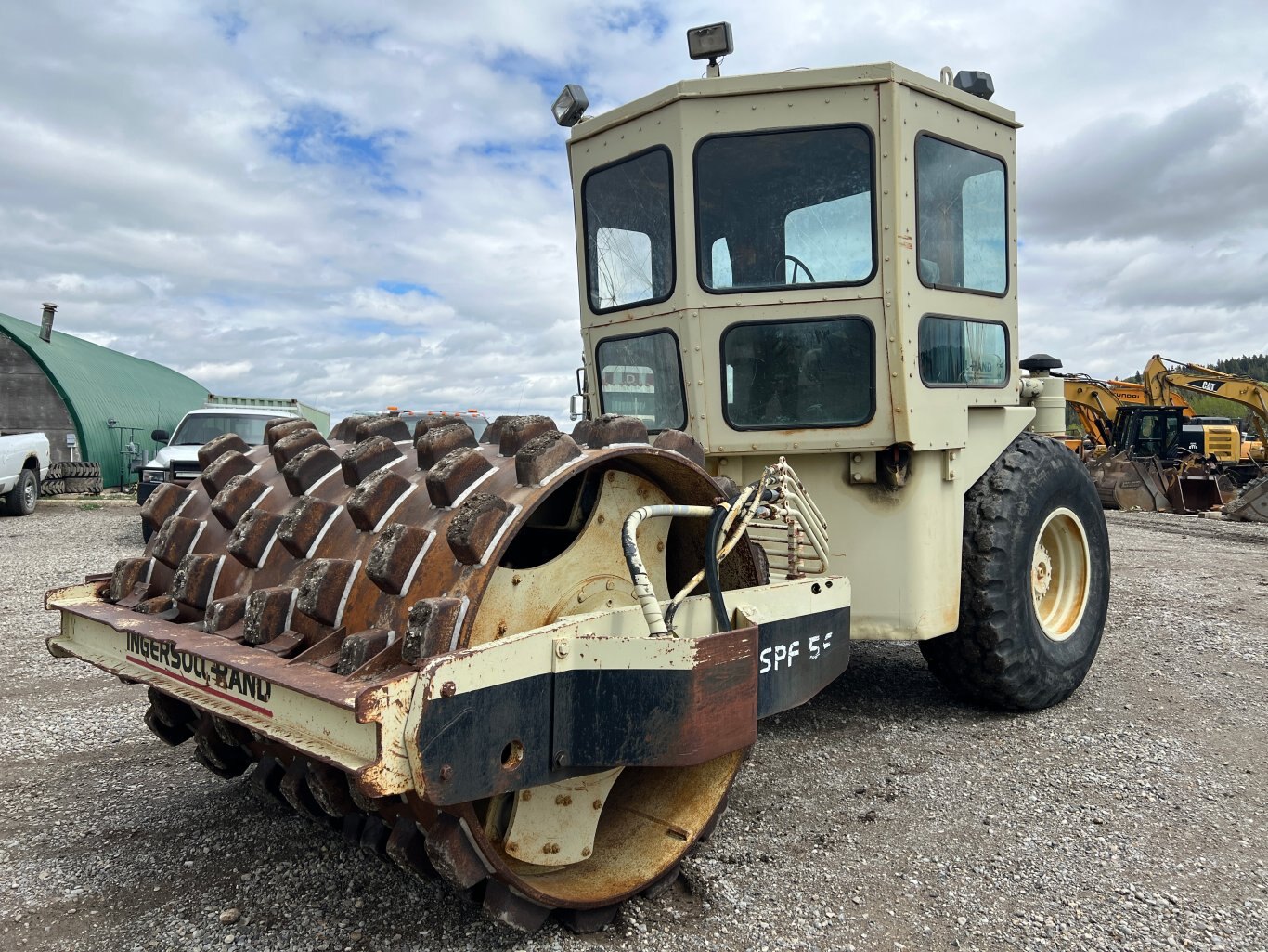 1981 Ingersoll Rand SPF 56 Padfoot Compactor #9698 BP