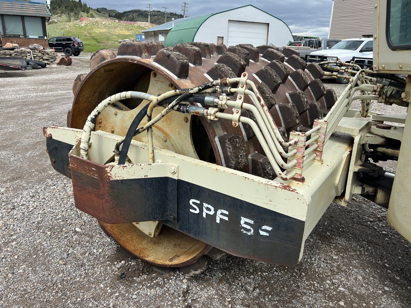 1981 Ingersoll Rand SPF 56 Padfoot Compactor #9698 BP