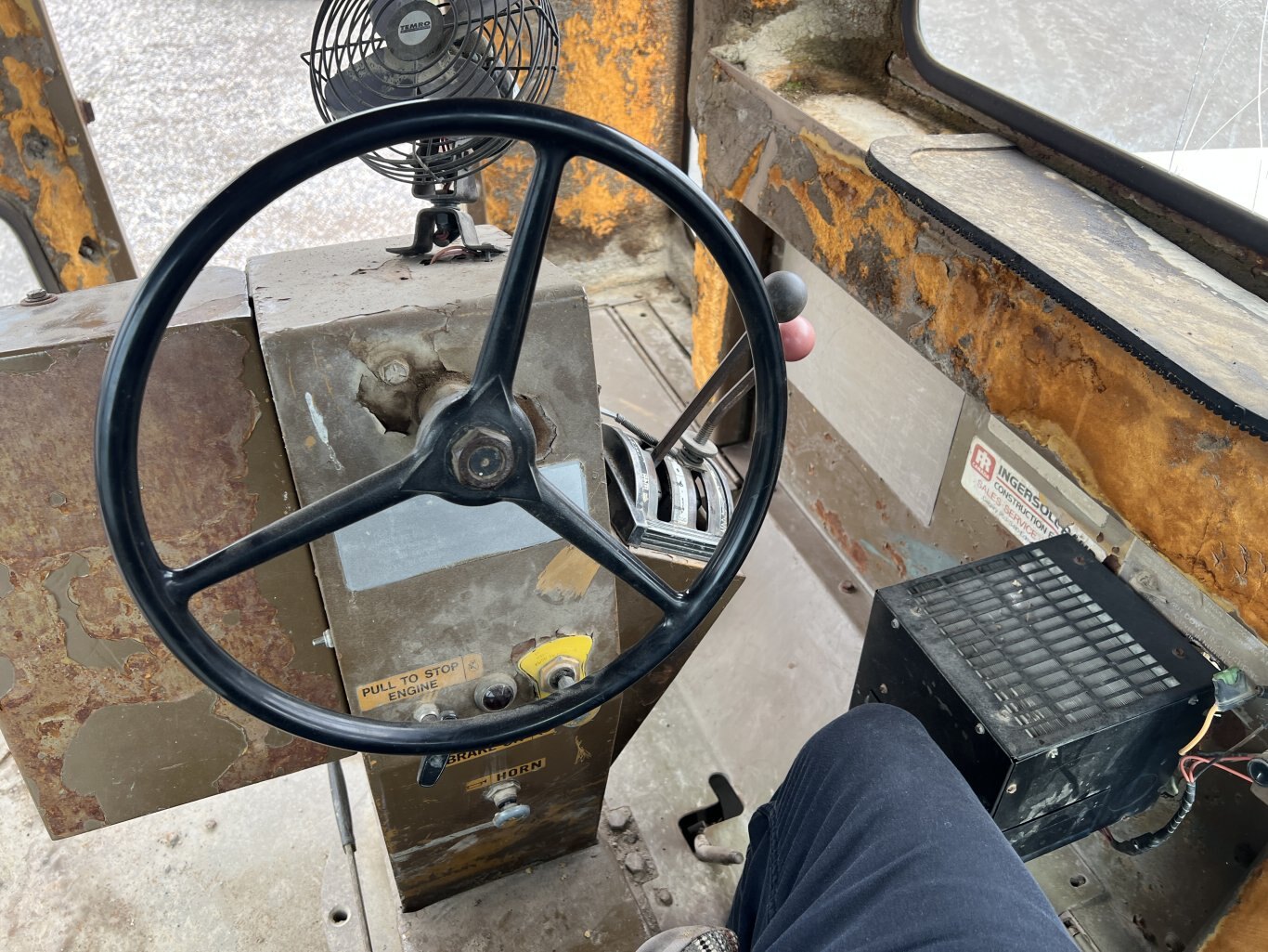 1981 Ingersoll Rand SPF 56 Padfoot Compactor #9698 BP