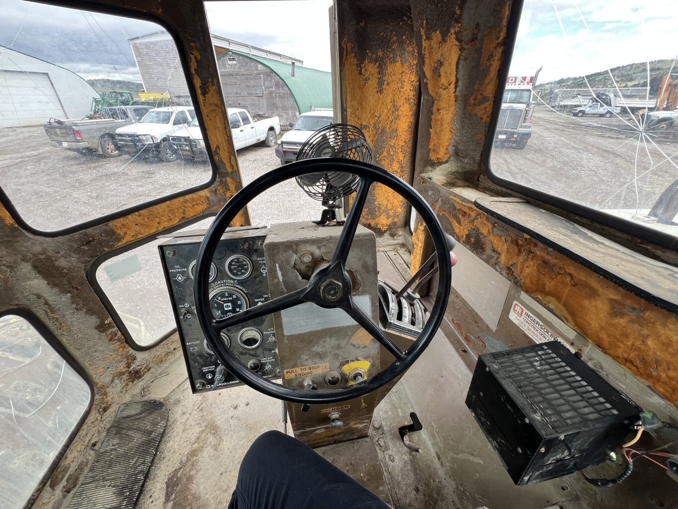 1981 Ingersoll Rand SPF 56 Padfoot Compactor #9698 BP