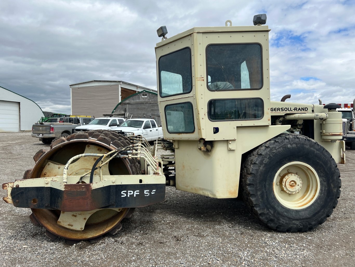 1981 Ingersoll Rand SPF 56 Padfoot Compactor #9698 BP