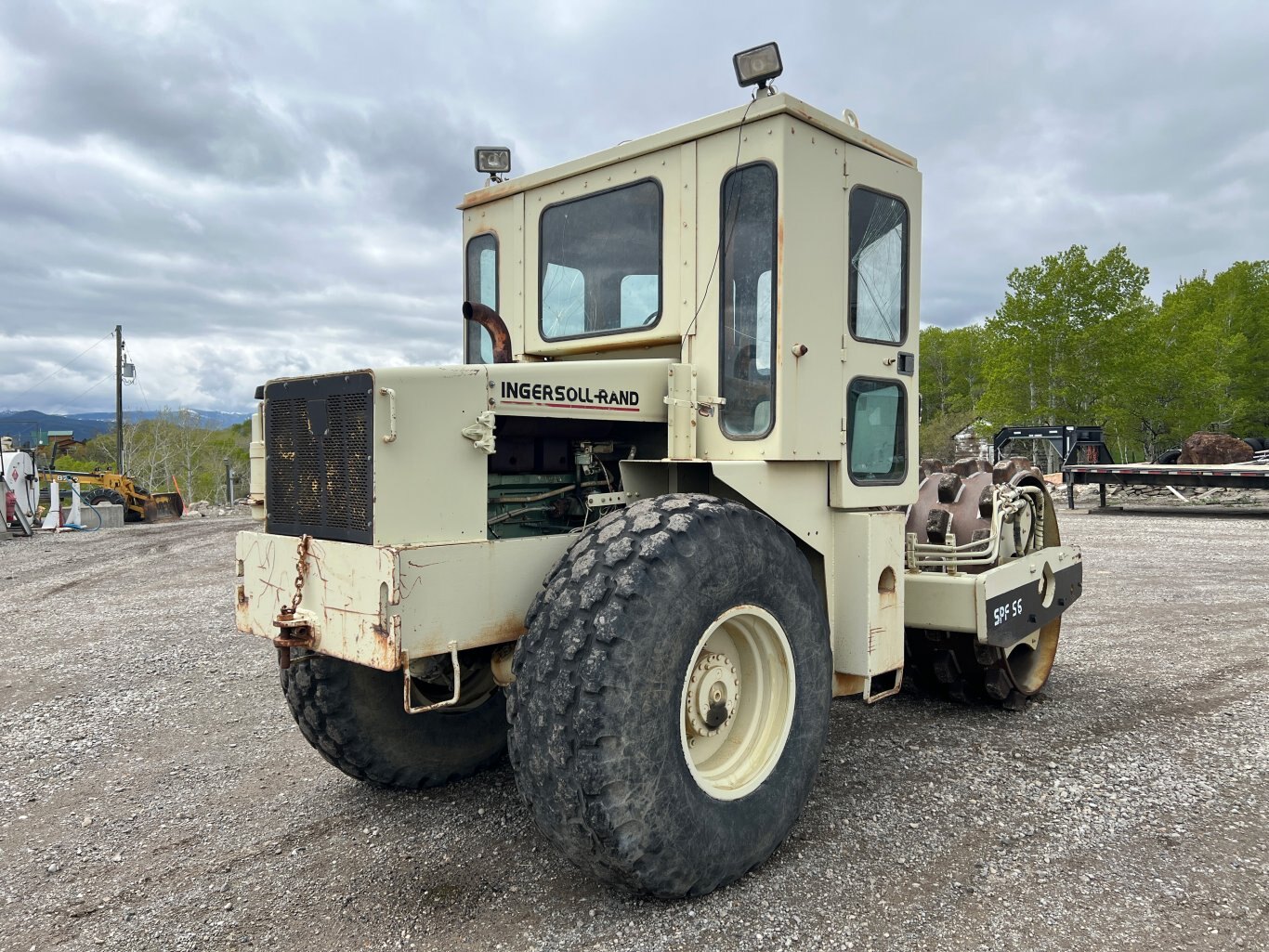 1981 Ingersoll Rand SPF 56 Padfoot Compactor #9698 BP